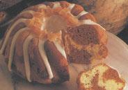 spiced marble cake